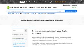 
                            10. Accessing your domain emails using Mozilla Thunderbird - Doteasy.com