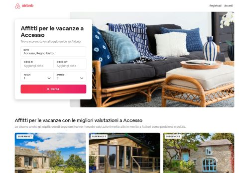 
                            4. Accesso 2019 (con foto): I 20 luoghi migliori in cui alloggiare ... - Airbnb