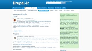 
                            7. accesso al login | drupal.it