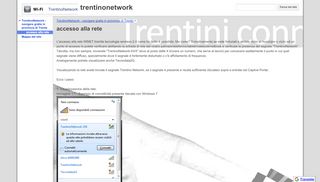 
                            7. accesso alla rete - trentinonetwork - Google Sites