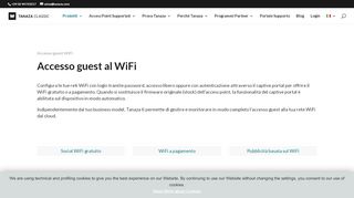 
                            1. Accesso guest al WiFi | Captive portal, splash page, social WiFi - Tanaza