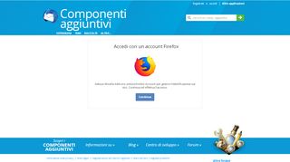 
                            1. Accesso utente :: Componenti aggiuntivi per Thunderbird