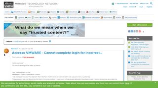 
                            12. Accesso VMWARE - Cannot complete login for inco... |VMware Communities