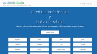 
                            1. Acción Trabajo - Red profesional | Bolsa de trabajo | Ofertas de ...