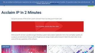 
                            2. Acclaim IP In 2 Minutes | Anaqua