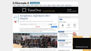 
                            10. Accoglienza, negli Sprar solo i rifugiati - Il Giornale