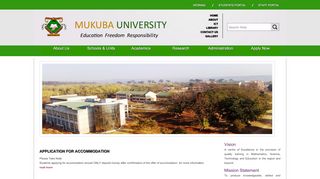 
                            2. Accommodation - Mukuba University