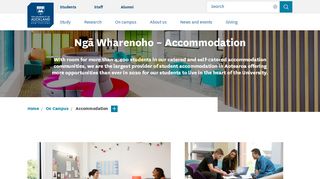 
                            3. Accommodation - The University of Auckland