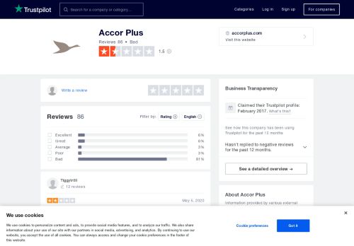 
                            8. Accor Plus Reviews | Read Customer Service Reviews of accorplus.com