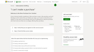 
                            13. Account Blocked from Buying in Microsoft Store | Xbox One