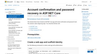 
                            2. Account confirmation and password recovery in ASP.NET Core ...