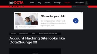 
                            12. Account Hacking Site looks like Dota2lounge !!!! « Forums ...