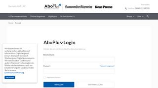 
                            9. Account - HAZ/NP AboPlus Karte