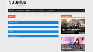 
                            7. Account | INDOMOG Blog - Blog INDOMOG