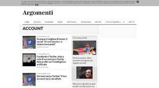 
                            4. account - la Repubblica.it