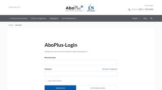 
                            8. Account - LN AboPlus Karte