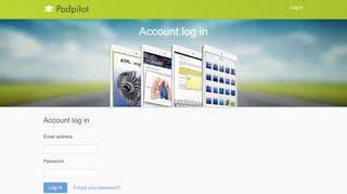 
                            7. Account log in - Padpilot