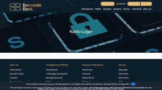 
                            1. Account-Login | Bernstein Bank