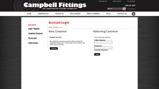 
                            10. Account Login - Campbell Fittings