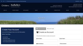 
                            9. Account Login - Childers Sotheby's International Realty