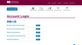 
                            13. Account Login - Citizens Business Bank