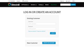 
                            9. Account Login | Directnic