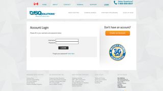 
                            11. Account Login | ISQ Solutions Web Hosting