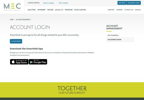 
                            6. Account Login | MEC - Midwest Energy