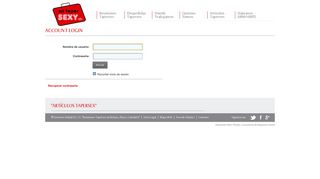 
                            1. Account Login - Mi Taper Sexy