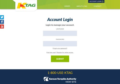 
                            11. Account Login | MyKTAG