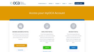 
                            13. Account Login (myOCA) | OCA