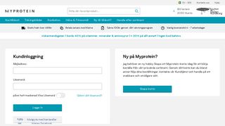 
                            7. Account Login | Myprotein.se - skoja med någons bil Myprotein Sweden