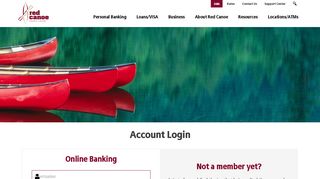 
                            13. Account Login - Red Canoe Credit Union