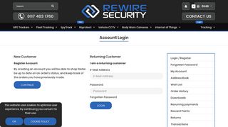 
                            11. Account Login - Rewire Security