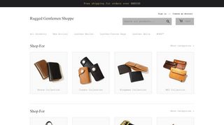 
                            5. Account Login - Rugged Gentlemen Shoppe