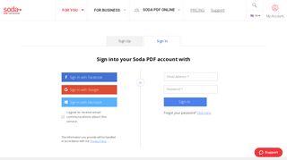 
                            13. Account Login | Soda PDF Anywhere
