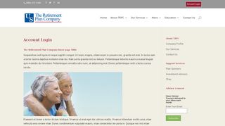 
                            4. Account Login - The Retirement Plan Company