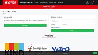 
                            4. Account Login - UK Running Events
