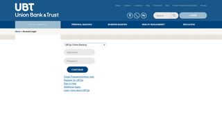 
                            6. Account Login | Union Bank & Trust