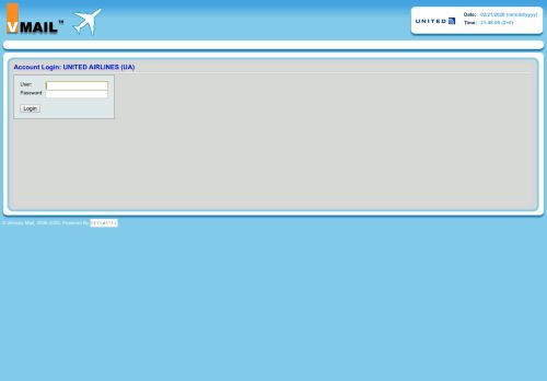 
                            13. Account Login: UNITED AIRLINES (UA) - Velocity Mail
