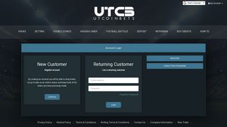 
                            5. Account Login - UTCoinBets