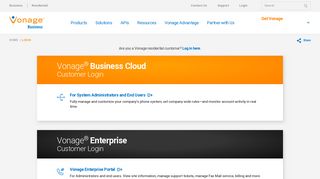 
                            13. Account login | Vonage Business