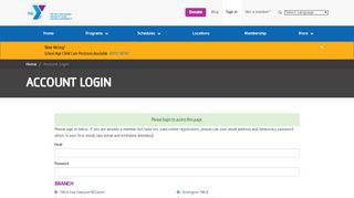 
                            12. Account Login | YMCA of Long Island