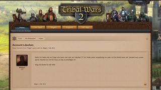 
                            5. Account Löschen | Tribal Wars 2 - Forum DE