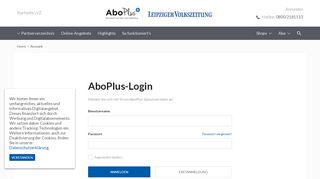 
                            13. Account - LVZ AboPlus Karte