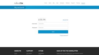 
                            2. Account - MikroTik Routers and Wireless