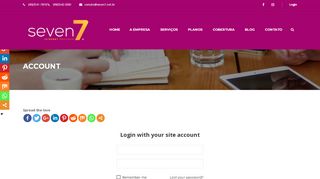 
                            10. Account – Netline agora é Seven