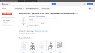
                            8. Account of the Operations of the Great Trigonometrical Survey of India