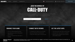 
                            5. Account Registration - Call of Duty profile