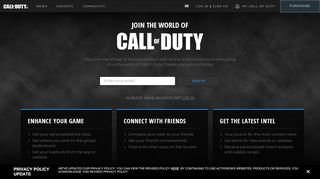 
                            3. Account Registration - Call of Duty profile